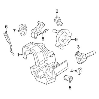 Ford OE - Steering Column - Shroud, Switches & Levers