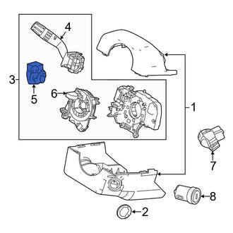 Ford OE - Steering Column Control Switch