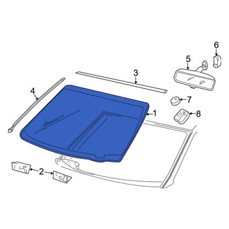 Ford OE - Front Windshield