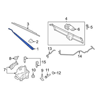 Ford OE - Front Right Wiper Arm