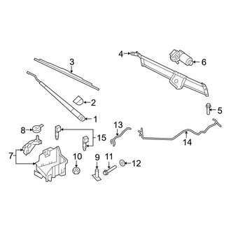 Ford OE - Windshield - Wiper & Washer Components
