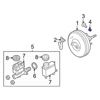 Ford OE - Power Brake Booster Clip