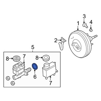 Ford OE - Brake Master Cylinder Gasket