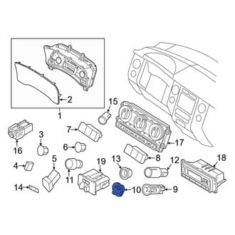 Ford OE - Right 12 Volt Accessory Power Outlet Cover
