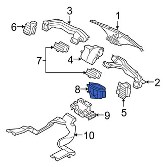 Ford OE - HVAC Air Inlet Housing