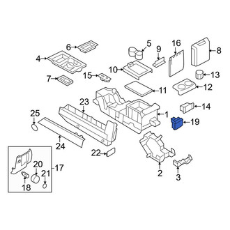 Ford OE - Center 12 Volt Accessory Power Outlet