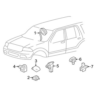 Ford OE - Restraint Systems - Air Bag Components (Modules & Sensors)