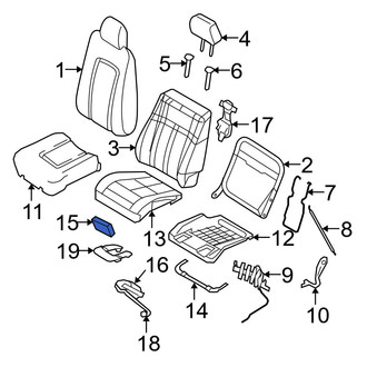 Ford OE - Front Seat Heater Control Module