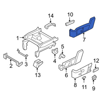 Ford OE - Front Left Seat Trim Panel