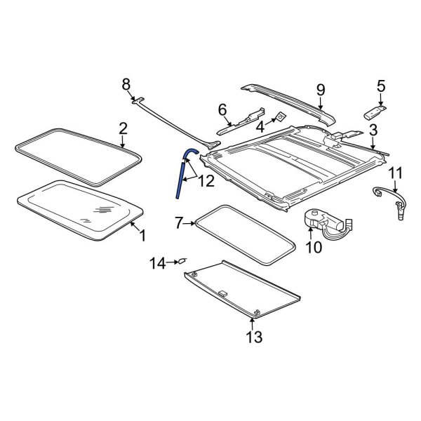 Sunroof Drain Hose