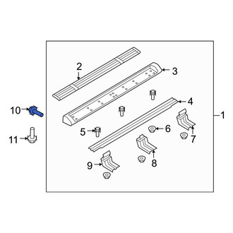 Ford OE - Running Board Reinforcement Bolt