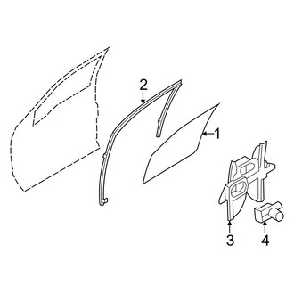 Ford OE - Front Door - Glass & Hardware