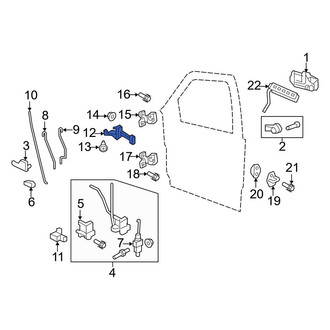 Ford OE - Front Door Check