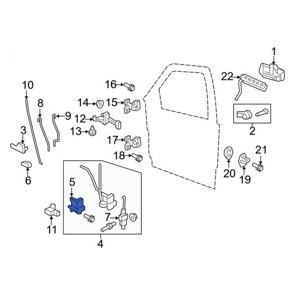 Door Latch Assembly