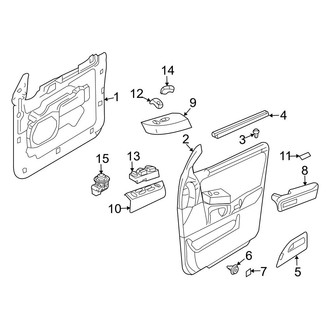 Ford OE - Front Door - Interior Trim