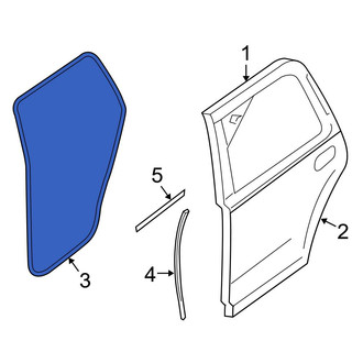 Ford OE - Rear Door Seal