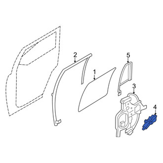 Ford OE - Rear Left Window Motor