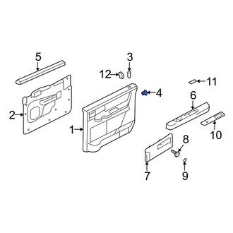 Ford OE - Front Door Interior Trim Panel Cap