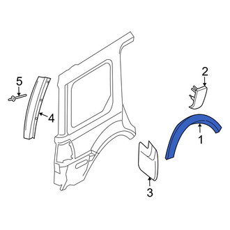 Ford OE - Front Left Wheel Arch Molding