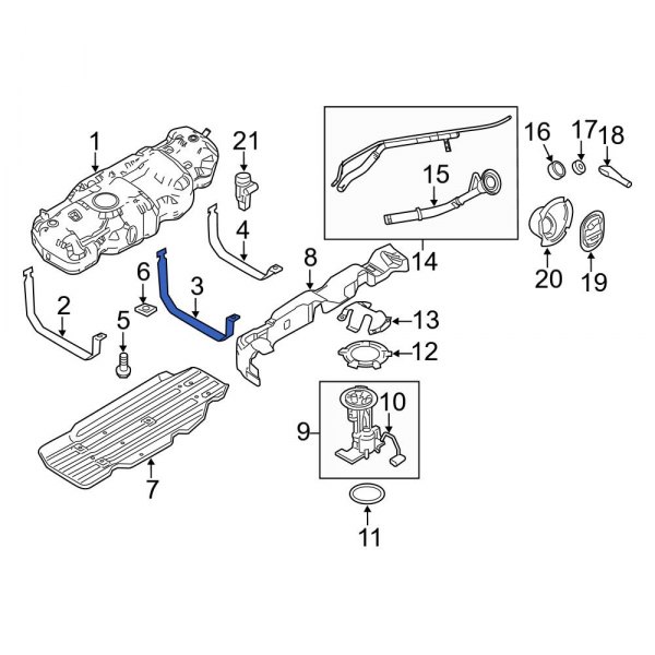 Fuel Tank Strap