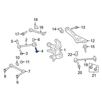 Ford OE - Rear Upper Suspension Control Arm Bolt