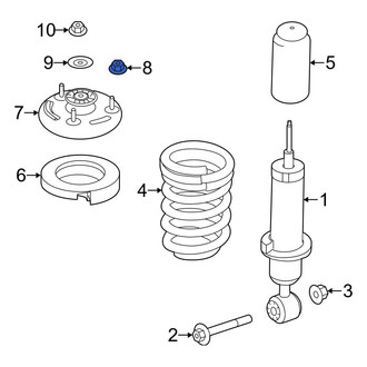 Ford OE - Engine Mount Nut