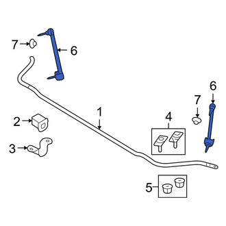 Ford OE - Rear Suspension Stabilizer Bar Link