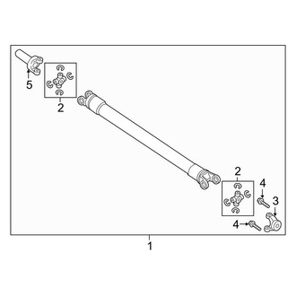 Ford OE - Rear Suspension - Drive Shaft