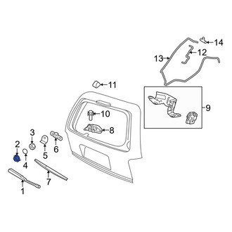 Ford OE - Wiper Arm Nut