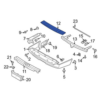 Ford OE - Rear Bumper Step Pad