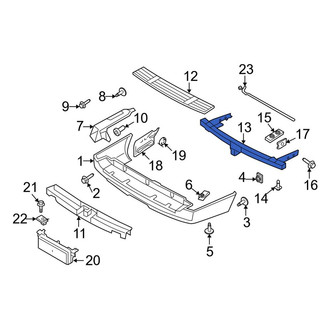 Ford OE - Rear Bumper Impact Bar