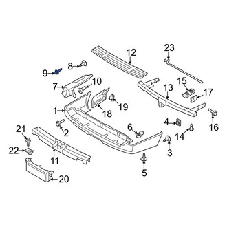 Ford OE - Bumper Extension Bolt