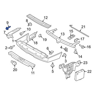 Ford OE - Bumper Extension Bolt