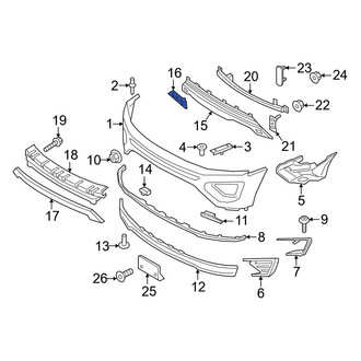 Ford OE - Front Grille Molding