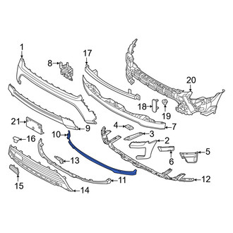 Ford OE - Front Upper Spoiler
