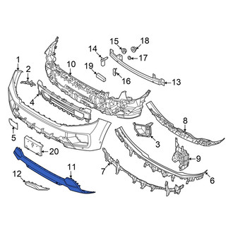 Ford OE - Front Lower Bumper Cover