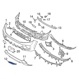 Ford OE - Front Right Jack Plug Cover