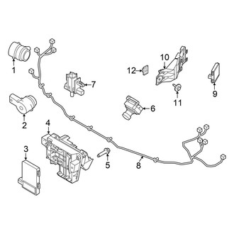Ford OE - Front Bumper & Grille - Electrical Components