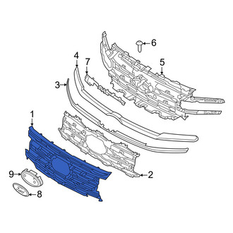 Ford OE - Front Upper Outer Grille