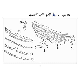 Ford OE - Grille Reinforcement Clip