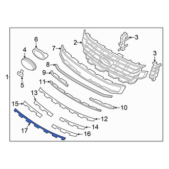 Ford OE - Front Lower Grille Molding