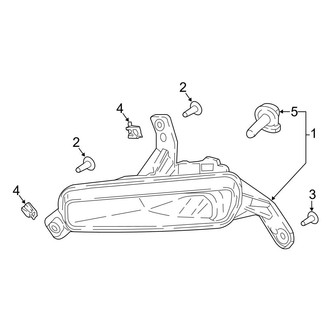 Ford OE - Front Lamps - Fog Lamps (Halogen), (Limited / Max Limited / Max XLT / XLT)