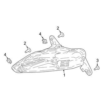 Ford OE - Front Lamps - Fog Lamps (LED), (Max Platinum / Max SSV / Platinum / SSV)