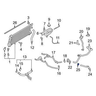 Ford OE - Radiator Hose Clamp