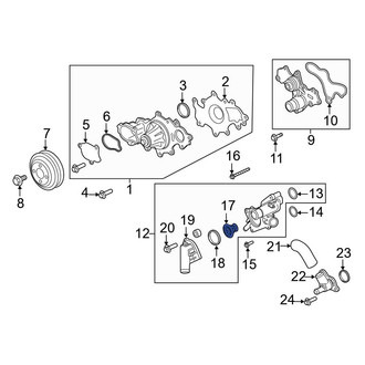 Ford OE - Engine Coolant Thermostat