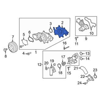 Ford OE - Engine Water Pump Gasket