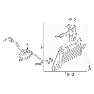 Ford OE - Cooling - Trans Oil Cooler