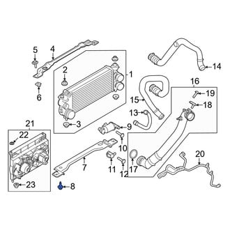 Ford OE - Intercooler Bolt
