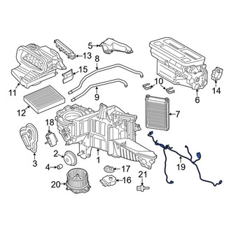 Ford OE - HVAC System Wiring Harness