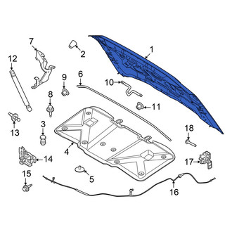Ford OE - Front Hood Panel